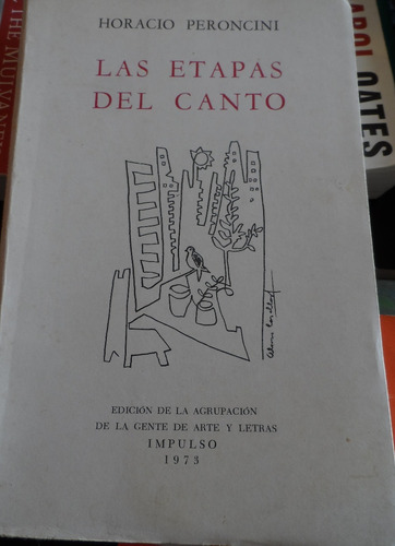 Libro Las Etapas Del Canto Horacio Peroncini Poesía Impulso