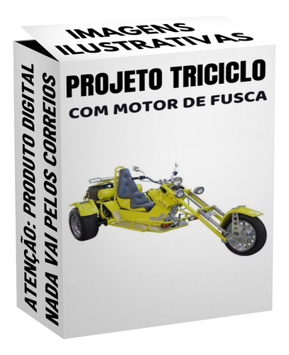 Triciclo Motorizado Com Chassi De Fusca Projeto