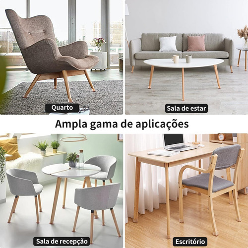 Funda Protectora De Silicona Para Patas De Mesa Y Silla, 24