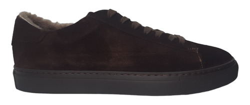 Saks Fifth Avenue  Tenis Suede & Shearling Sneaker 11852