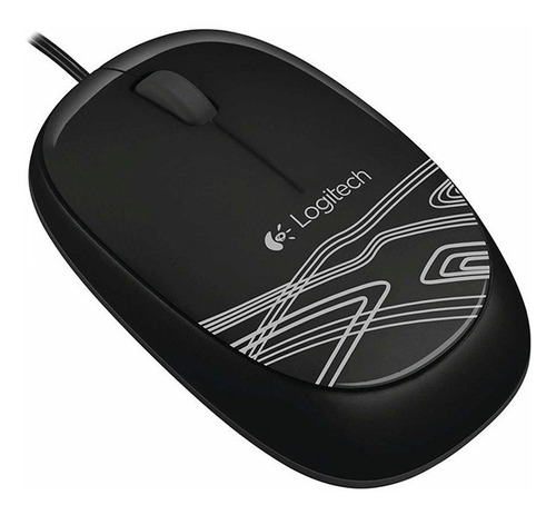 Mouse Logitech Óptico M105 Usb Negro - 3 Botones