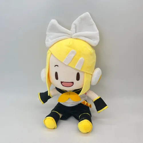 2pcs/set Hatsune Miku Kagamine Len Rin Peluche Muñeca Regalo