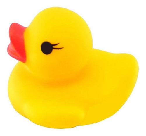 50 Uds. Mini Patos De Goma Amarillos Bonitos For Baño