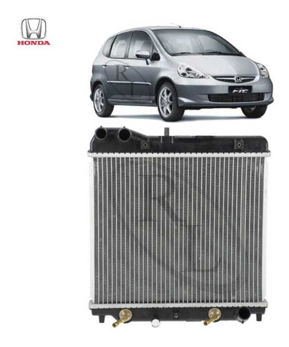 Radiador Honda Fit 1.4 1.5 16v Com Ar Automático 2003 A 2008