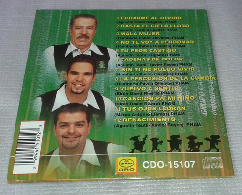 Gpo Cañaveral De Humberto Pavon Grandes Exitos Cd Cardsleeve (Usado)