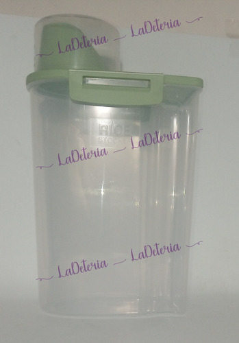 Dispensador De Cereal Granos Organizador Hermetico Contenedo