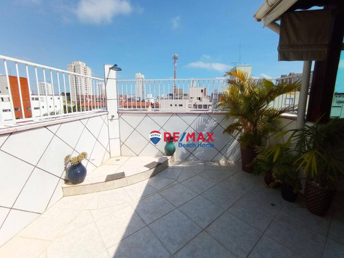 Imagem 3 de 26 de Cobertura À Venda, 160 M² Por R$ 400.000,00 - Praia Da Enseada - Guarujá/sp - Co0104
