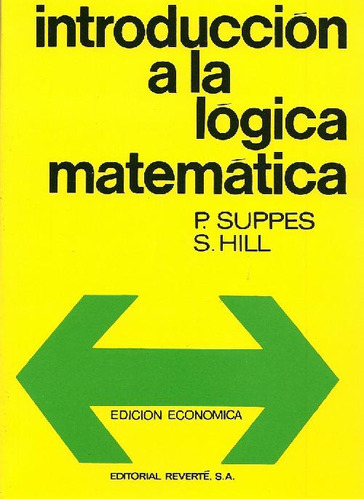 Libro Introducción A La Lógica Matemática De Patrick Suppes,