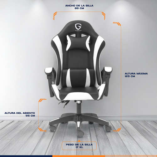 Silla Gamer The Game House Ergonomica Respaldo Reclinable