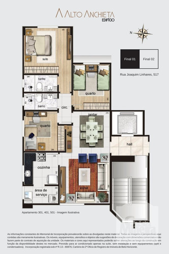 Imagem 2 de 3 de Apartamento À Venda No Anchieta - Código 258938 - 258938