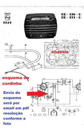 Esquema Cordinha Chassis Philips Br199u Br 199 U Br199 Pdf