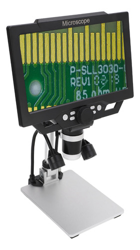 Lupa De Microscopio Tipo Moneda De 12 Mp, Pantalla Lcd Digit