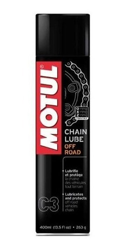 Graxa Spray Chain Lube C3 Off Road 400ml