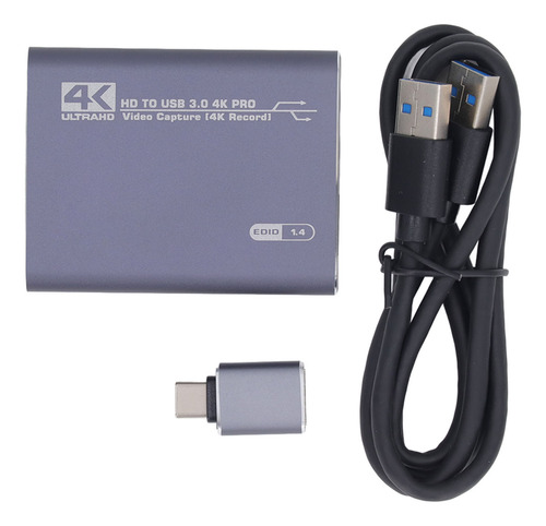 Tarjeta De Captura De Vídeo Y Sonido 4k Professional Usb3.0