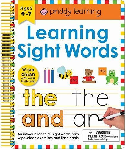 Wipe Clean: Learning Sight Words: Includes A Wipe-clean Pen 