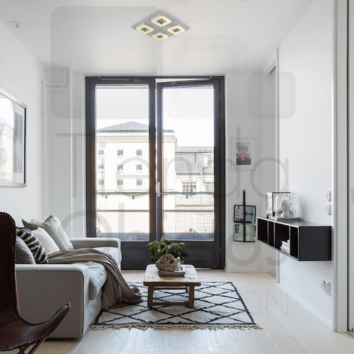Imagen 2 de 2 de Plafon Moderno 4 Luces Led Naples 36w Candil Dimerizable Color Blanco