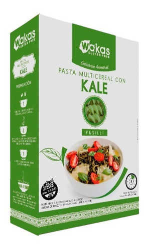 Fideos Wakas Multicereal - Kale - 250gr - Sin Tacc 