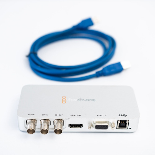 Black Magic Ultrastudio Sdi + Cable Captura Y Play Resolve
