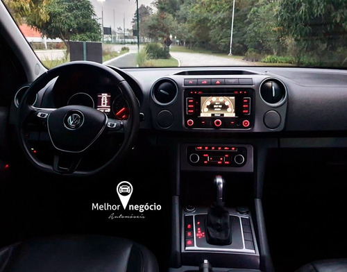 Imagem 10 de 15 de Volkswagen Amarok Highline Cd 2.0 Tdi Diesel Aut 2016 Branca