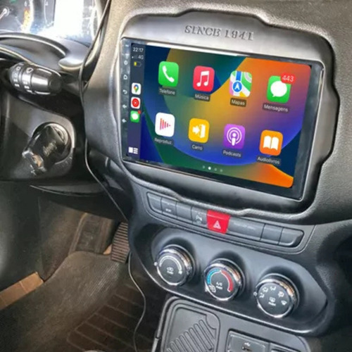 Multimídia Jeep Renegade 16-25 Sem Comando De Volante 9p