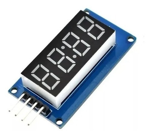 Modulo Led 4 Digitos Pantalla Display 7 Segmentos Tm1637