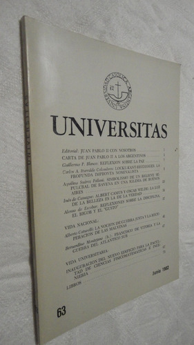 Revista Universitas - Nro 64 Septiembre  1982 