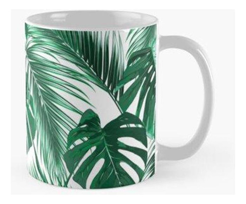 Taza Planta Hojas De Arte, Manta De Hojas Tropicales, Funda 