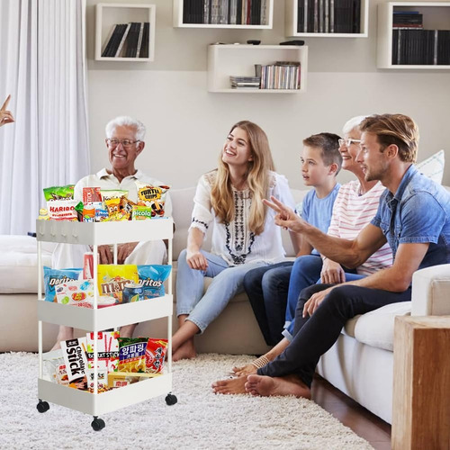 Carrito Organizador Multiusos 3 Niveles Multifunción