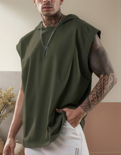 Camisetas Sin Mangas Para Hombre, Sudaderas Deportivas Y