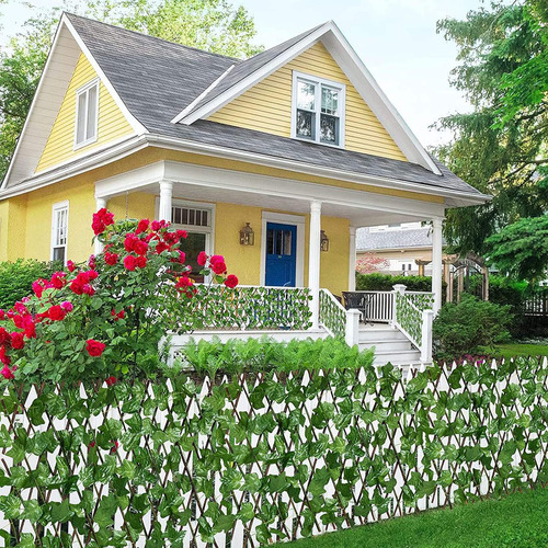 Expandable Artificial Ivy Fence - Decorative Privacy Screen