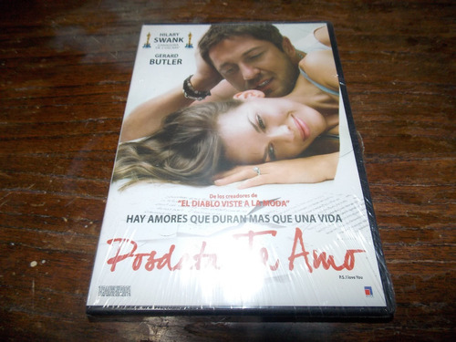 Dvd Original Posdata Te Amo - Butler Swank - Nueva Sellada!!