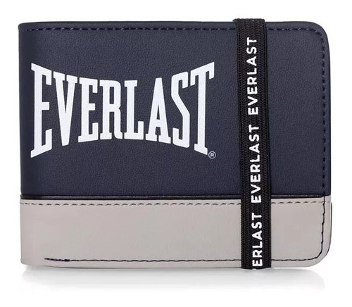 Billetera Everlast Ecocuero Hombre Dos Colores Tarjetero