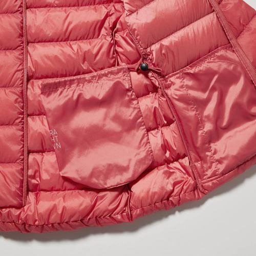 Campera Uniqlo Ultra Light Down Parka Mujer Negro Original
