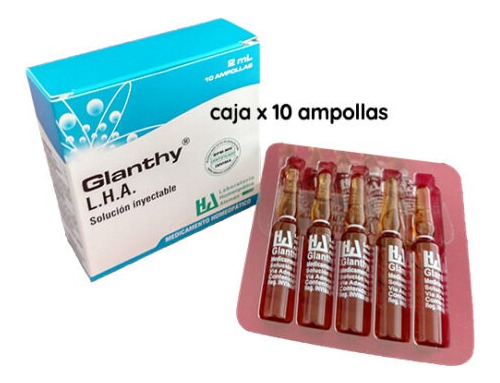 Glanthy Ampollas X10  - Lha - mL a $7320