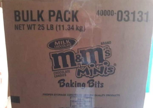 Chocolate M&m - Libra A Granel - kg a $92
