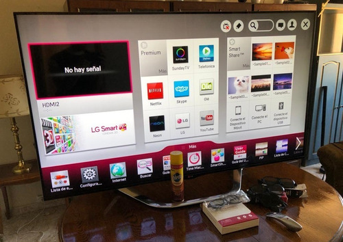 Smart Tv Led LG 60 Pulgadas 3d + 6 Anteojos - ¡impecable!