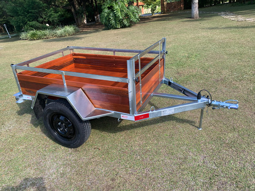 Carretinha Reboque Com Garantia De 1 Ano Pneu Novo Premium