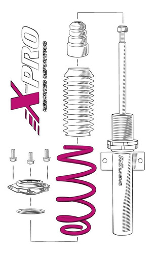 Imagen 2 de 4 de Remera Manga Corta Rgtuning Xpro Algodon Lowstore