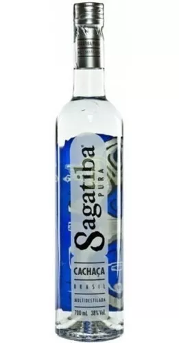 Imagem 1 de 3 de Cachaça Sagatiba Prata (700ml)