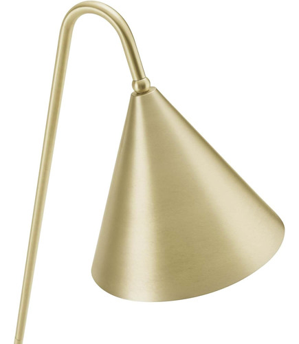 Eei-6531-sbr Ayla - Lámpara De Pie Con Base De Mármol, Latón