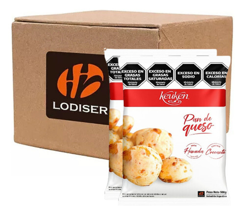 Lodiser Premezcla Pan De Queso Chipa Keuken 500g Caja X 9 Un