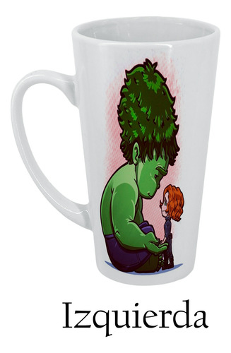 Taza Cónica 17oz Hulk Viuda Negra