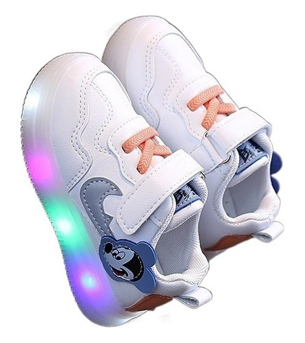 Zapatillas Deportivas Para Bebés Y Niñas Led Light Luminous