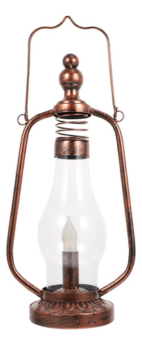 Lámpara De Aceite Portátil De Hierro Forjado Miners Lantern