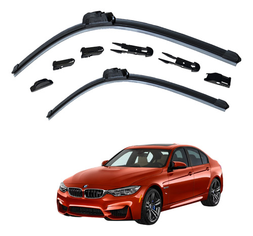 2 Plumas Limpiaparabrisas Reluvsa P/ Bmw M3 2015