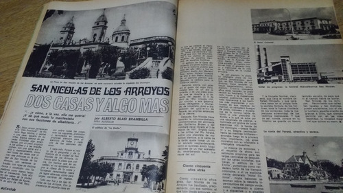 Revista Autoclub Aca N° 50 San Nicolas De Los Arroyos  1970 