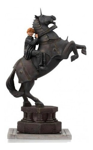 Figura Hp - Ron En El Ajedrez Magico 1:10 Iron Studios At