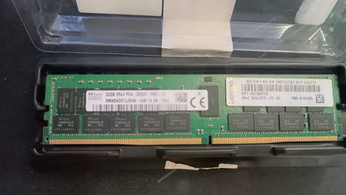 Memoria Ram Thinksystem 32gb 1 Lenovo 4zc7a08709 (Usado)