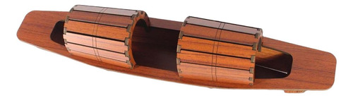 Barco De Madera Clásico 3d Puzzle Juguetes Centro De Mesa B