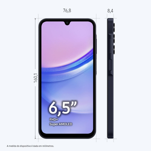Samsung Galaxy A15 Dual SIM 4G 256GB Azul escuro 8GB RAM